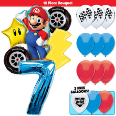 18pc Kit w/ Blue #7 Balloon