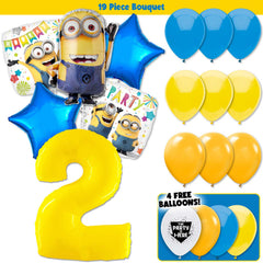 Minions It's a Party Deluxe Balloon Bouquet