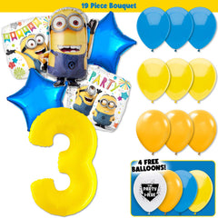 Minions It's a Party Deluxe Balloon Bouquet