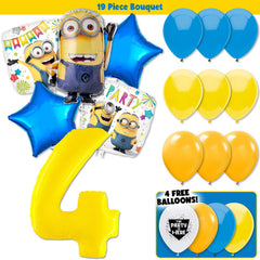 Minions It's a Party Deluxe Balloon Bouquet