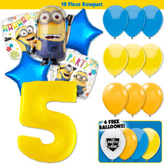 Minions It's a Party Deluxe Balloon Bouquet