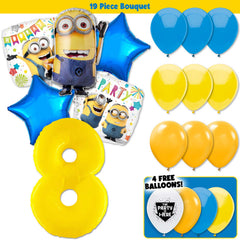 Minions It's a Party Deluxe Balloon Bouquet