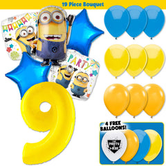 Minions It's a Party Deluxe Balloon Bouquet