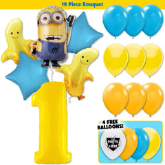 Minions Banana-rama Deluxe Balloon Bouquet