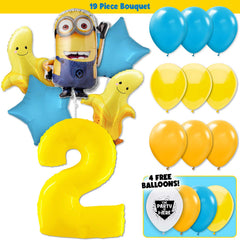 Minions Banana-rama Deluxe Balloon Bouquet