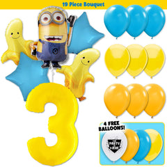 Minions Banana-rama Deluxe Balloon Bouquet