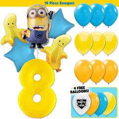 Minions Banana-rama Deluxe Balloon Bouquet