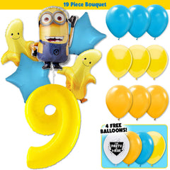 Minions Banana-rama Deluxe Balloon Bouquet