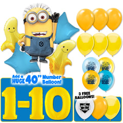 Minions Banana-rama Deluxe Balloon Bouquet