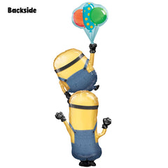 75 inch Multi-Balloon Minions Stacker Foil Balloon