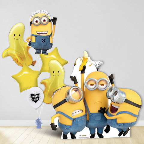 Cardboard Cutout + Balloons