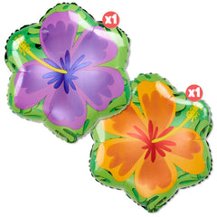 Moana Hawaiian Florals Party Balloon Kit