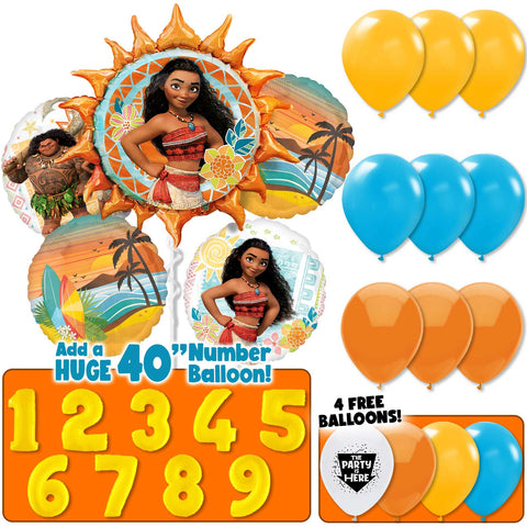 Moana Party Balloon Kit