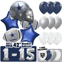 NFL Dallas Cowboys Football Party Balloon Kit