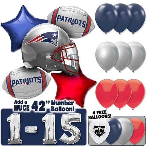 NFL New England Patriots Football Party Balloon Kit