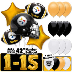 NFL Pittsburgh Steelers Football Party Balloon Kit