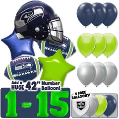 NFL Seattle Seahawks Football Party Balloon Kit