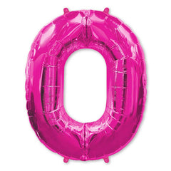 42" Hot Pink #0 Balloon