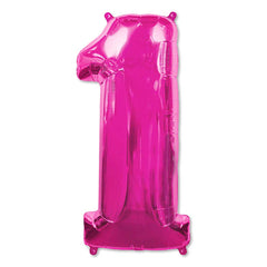 42" Hot Pink #1 Balloon