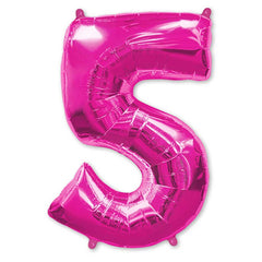 42" Hot Pink #5 Balloon