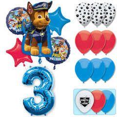 18pc Kit w/ Blue #3 Balloon