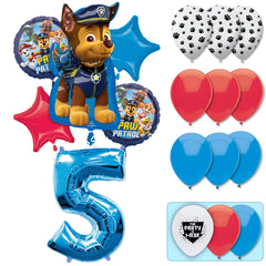 18pc Kit w/ Blue #5 Balloon