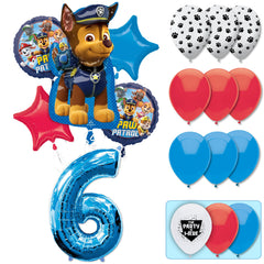 18pc Kit w/ Blue #6 Balloon