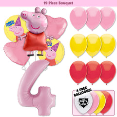 19pc Kit w/ Pastel Pink #4 Balloon