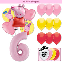 19pc Kit w/ Pastel Pink #6 Balloon