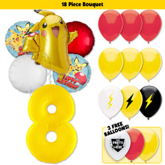 18pc Kit w/ Yellow #8 Balloon