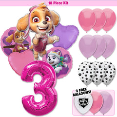 Paw Patrol Skye & Everest Deluxe Balloon Bouquet