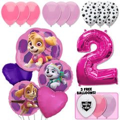 18pc Kit w/ Pink #2 Balloon