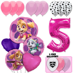 18pc Kit w/ Pink #5 Balloon