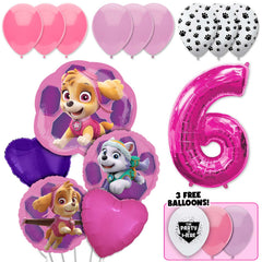 18pc Kit w/ Pink #6 Balloon