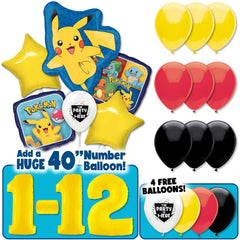 Pokemon Pikachu Balloon Kit - Party Decorations