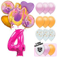 18pc Kit w/ Pink #4 Balloon