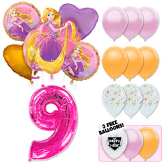 18pc Kit w/ Pink #9 Balloon