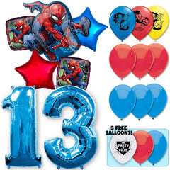 19pc Kit w/ Blue #13 Balloon