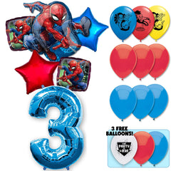 18pc Kit w/ Blue #3 Balloon