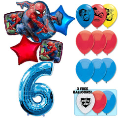 18pc Kit w/ Blue #6 Balloon