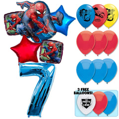 18pc Kit w/ Blue #7 Balloon