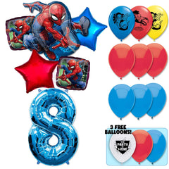 18pc Kit w/ Blue #8 Balloon