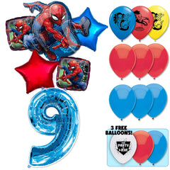 18pc Kit w/ Blue #9 Balloon