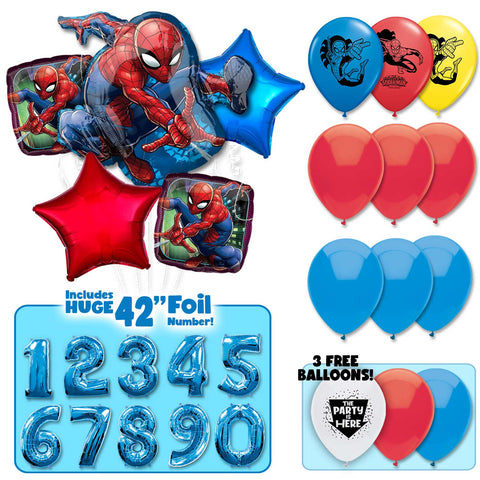 Spider-Man Animated Deluxe Balloon Bouquet
