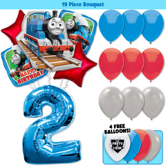 19pc Kit w/ Blue #2 Balloon