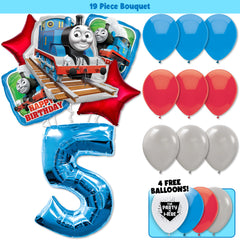 19pc Kit w/ Blue #5 Balloon