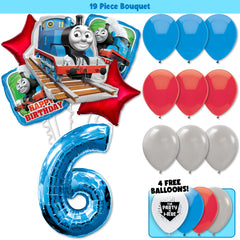 19pc Kit w/ Blue #6 Balloon