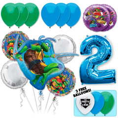 17pc Kit w/ Blue #2 Balloon