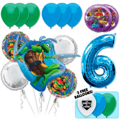 17pc Kit w/ Blue #6 Balloon