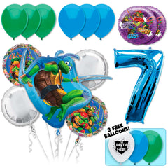 17pc Kit w/ Blue #7 Balloon